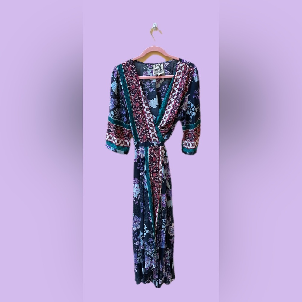 Beautiful wrap dress.